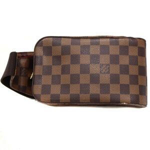 Louis Vuitton Geronimos Body Bag Damier Monogram Brown